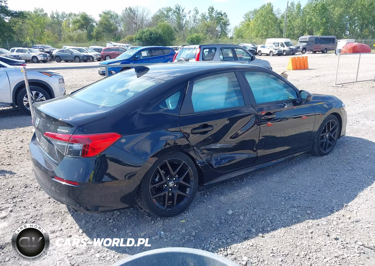 2024 Honda Civic Sport VIN:2HGFE2F53RH571647 - 4