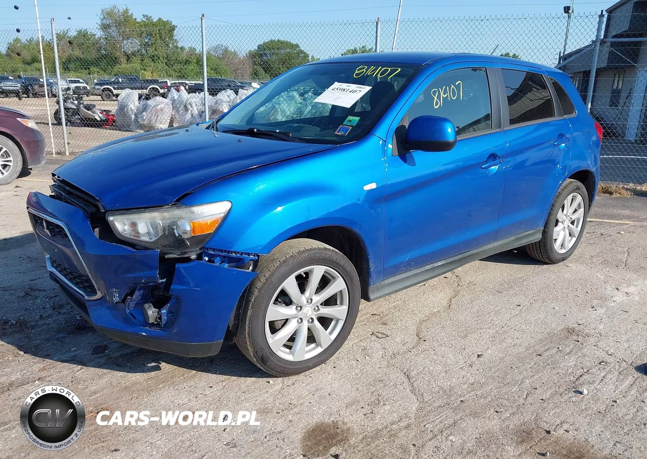 2015 Mitsubishi Outlander Sport Es VIN:4A4AP3AU7FE006899 - 2