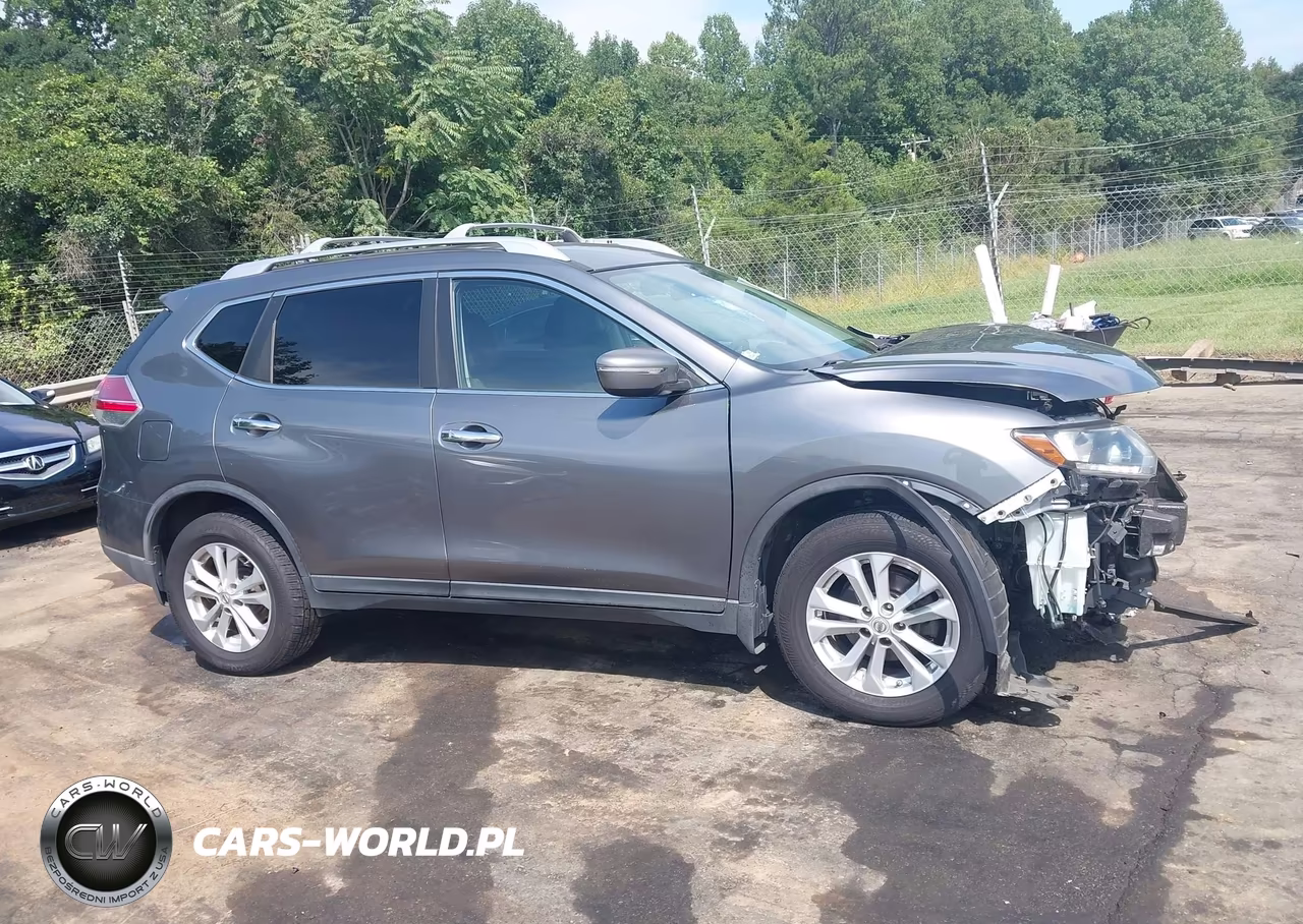 2015 Nissan Rogue Sv VIN:KNMAT2MT6FP501499 - 14