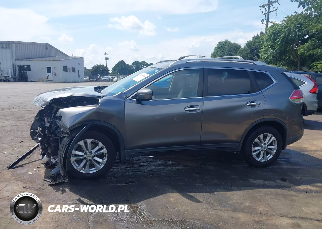 2015 Nissan Rogue Sv VIN:KNMAT2MT6FP501499 - 15