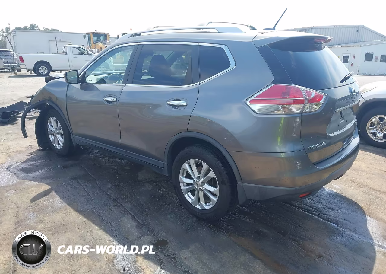 2015 Nissan Rogue Sv VIN:KNMAT2MT6FP501499 - 3