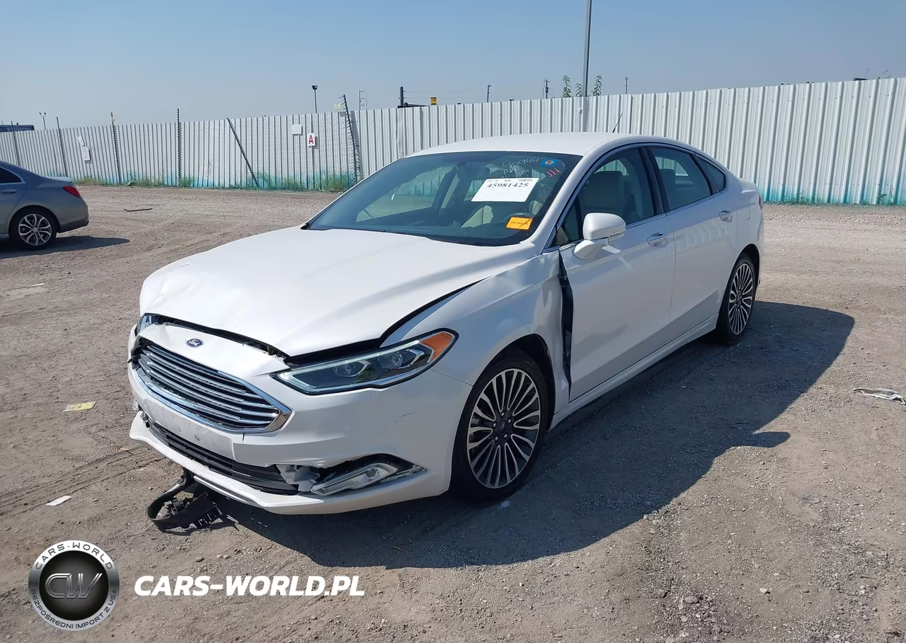2018 Ford Fusion Titanium VIN:3FA6P0K93JR256710 - 2