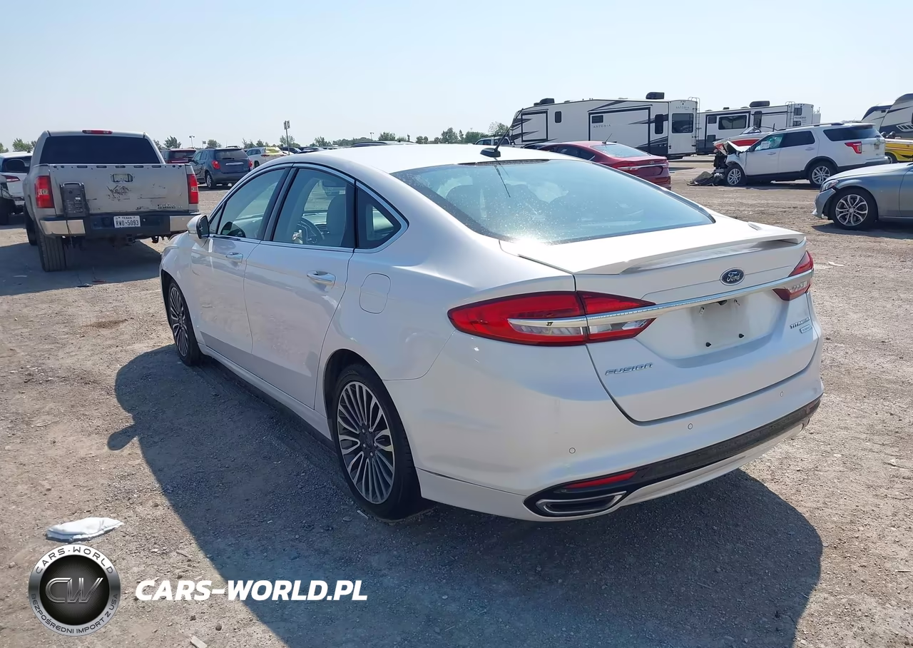2018 Ford Fusion Titanium VIN:3FA6P0K93JR256710 - 3