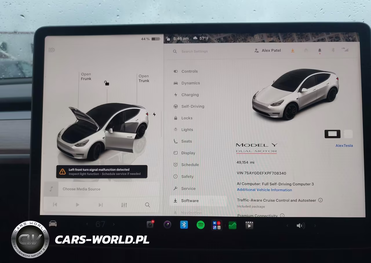 2023 Tesla Model Y Performance Dual Motor All-Wheel Drive VIN:7SAYGDEFXPF708340 - 19