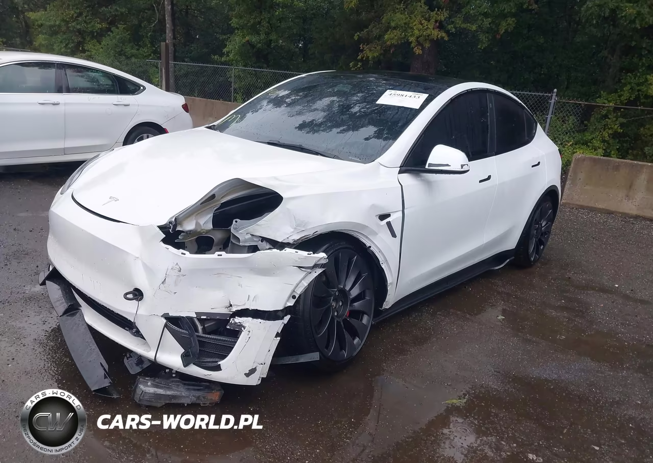 2023 Tesla Model Y Performance Dual Motor All-Wheel Drive VIN:7SAYGDEFXPF708340 - 2