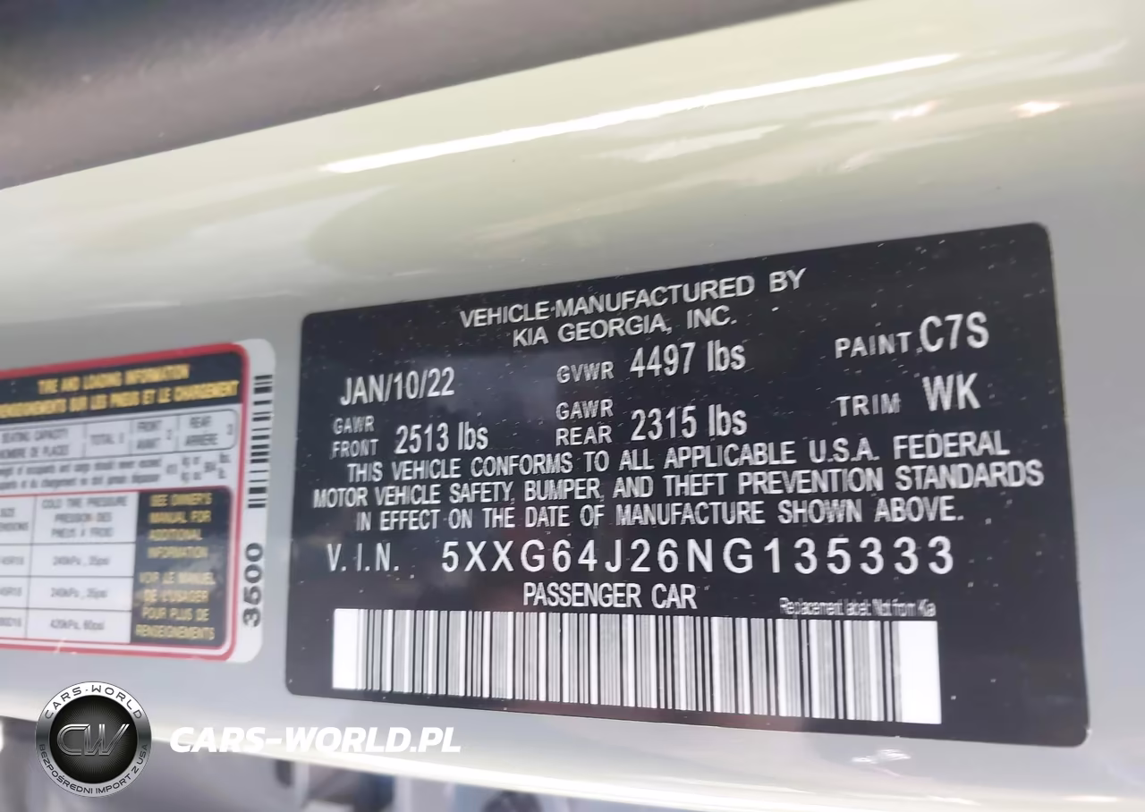 2022 Kia K5 Gt-Line VIN:5XXG64J26NG135333 - 9