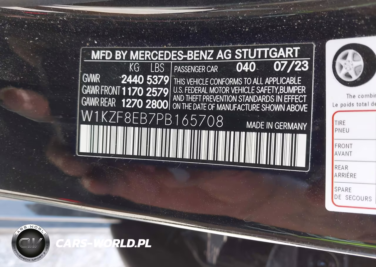 2023 Mercedes-Benz E 350 4Matic VIN:W1KZF8EB7PB165708 - 9