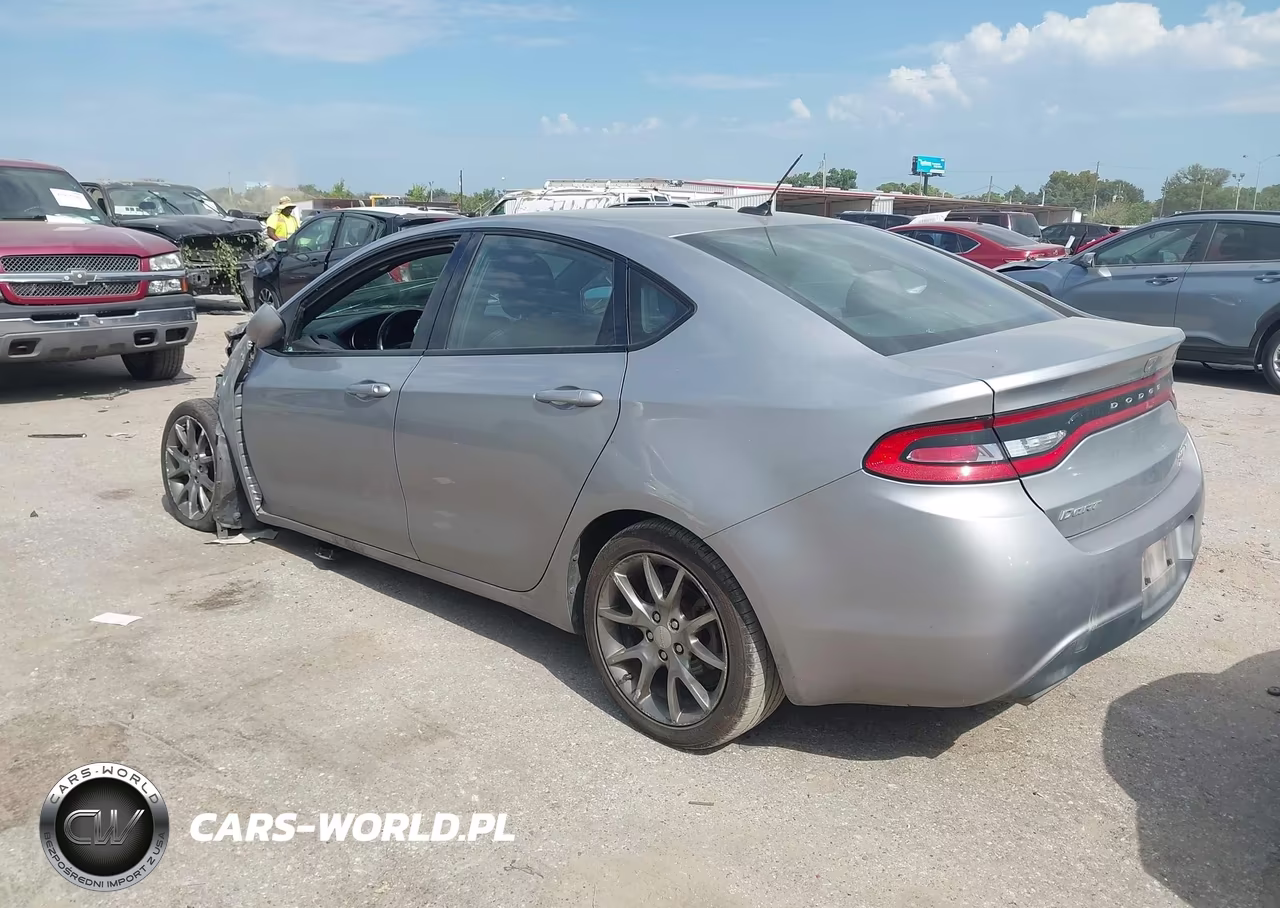 2014 Dodge Dart Sxt VIN:1C3CDFBB7ED851834 - 3