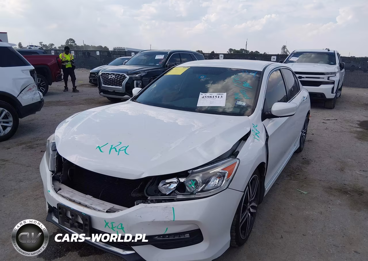 2017 Honda Accord Sport Se VIN:1HGCR2F19HA127996 - 2