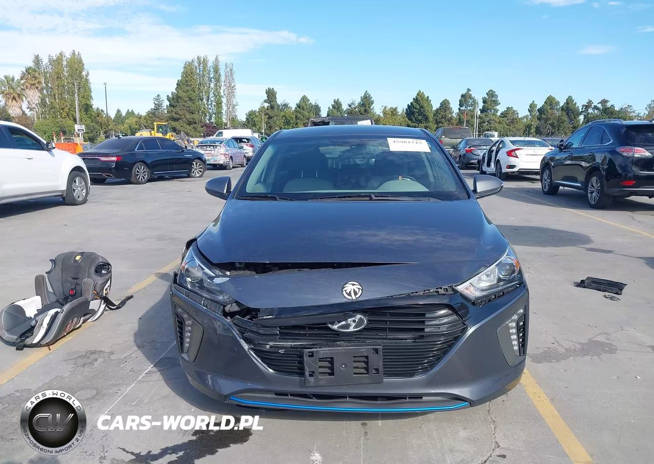 2017 Hyundai Ioniq Hybrid Sel VIN:KMHC75LC4HU052193 - 13