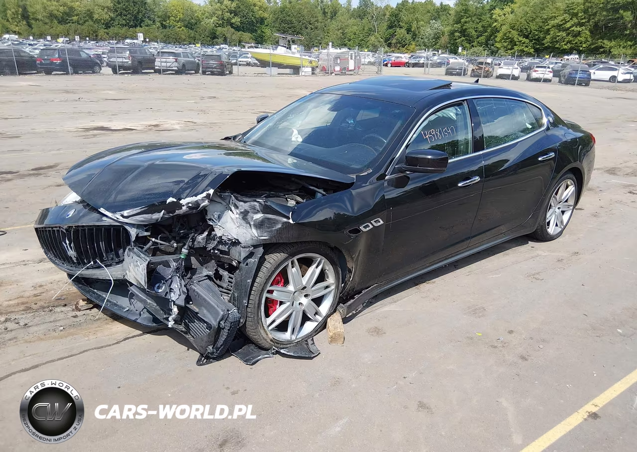 2015 Maserati Quattroporte S Q4 VIN:ZAM56RRA7F1140081 - 2