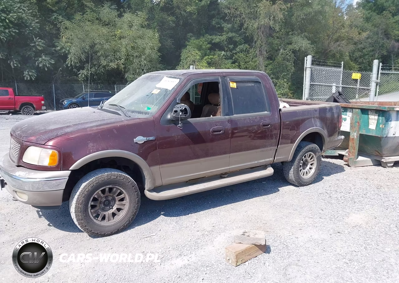 2001 Ford F-150 King Ranch Edition-Lariat-Xlt VIN:1FTRW08L01KA17584 - 2