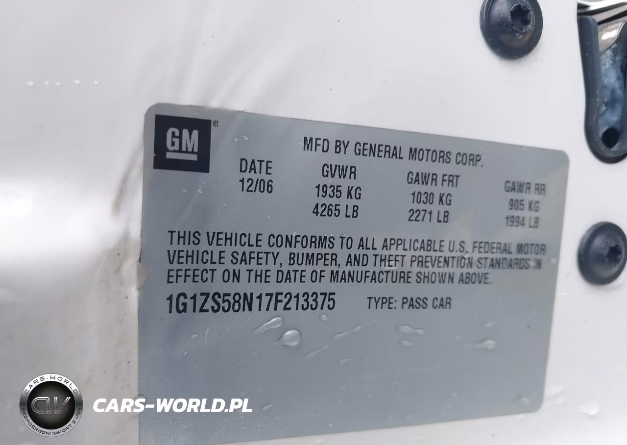 2007 Chevrolet Malibu Ls VIN:1G1ZS58N17F213375 - 9