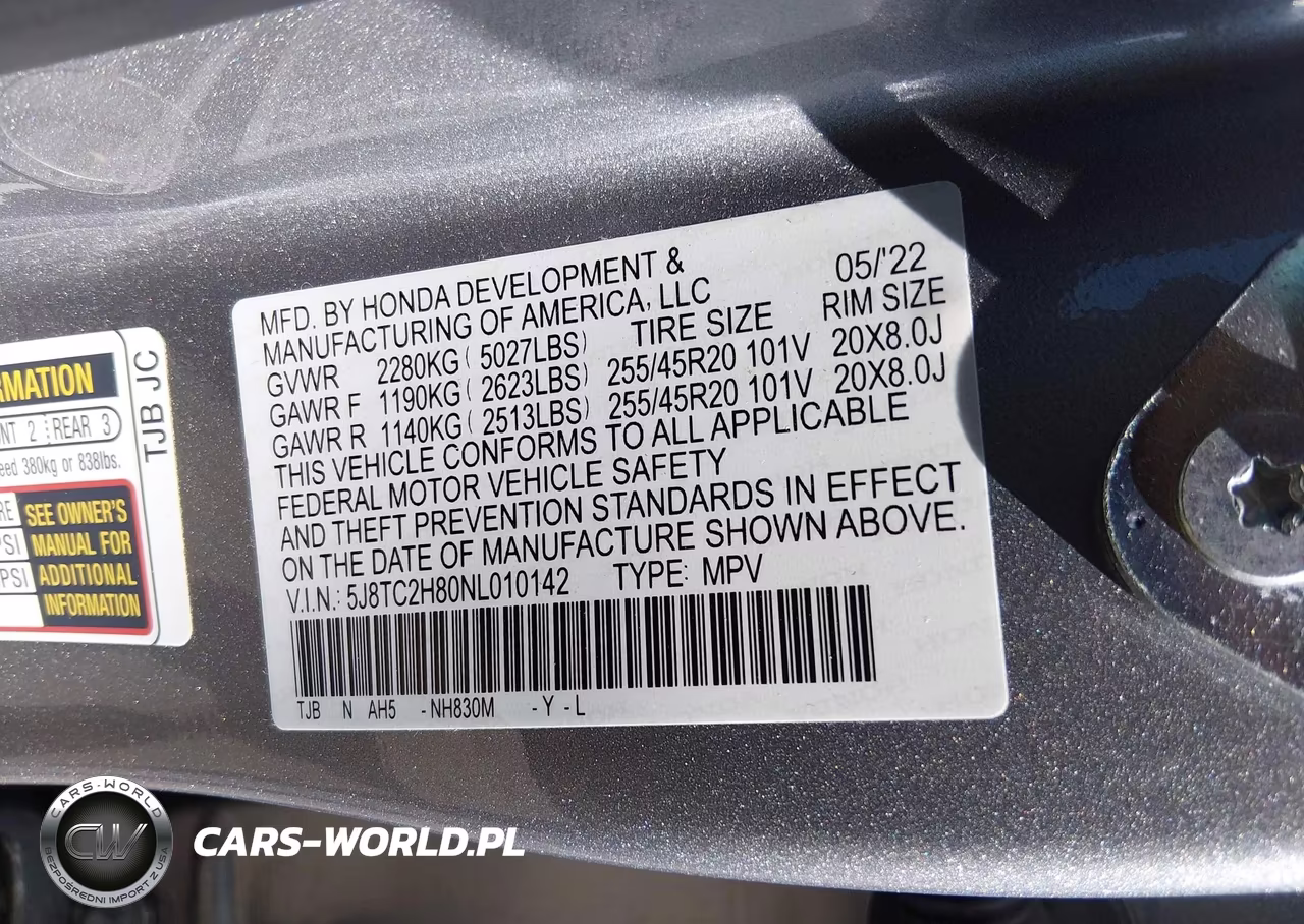2022 Acura Rdx A-Spec Advance Package-Pmc Edition VIN:5J8TC2H80NL010142 - 9