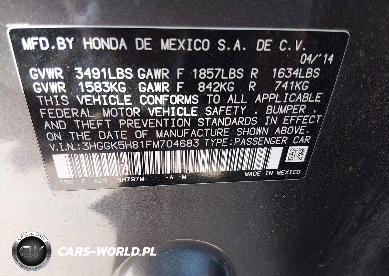 2015 Honda Fit Ex-Ex-L VIN:3HGGK5H81FM704683 - 9