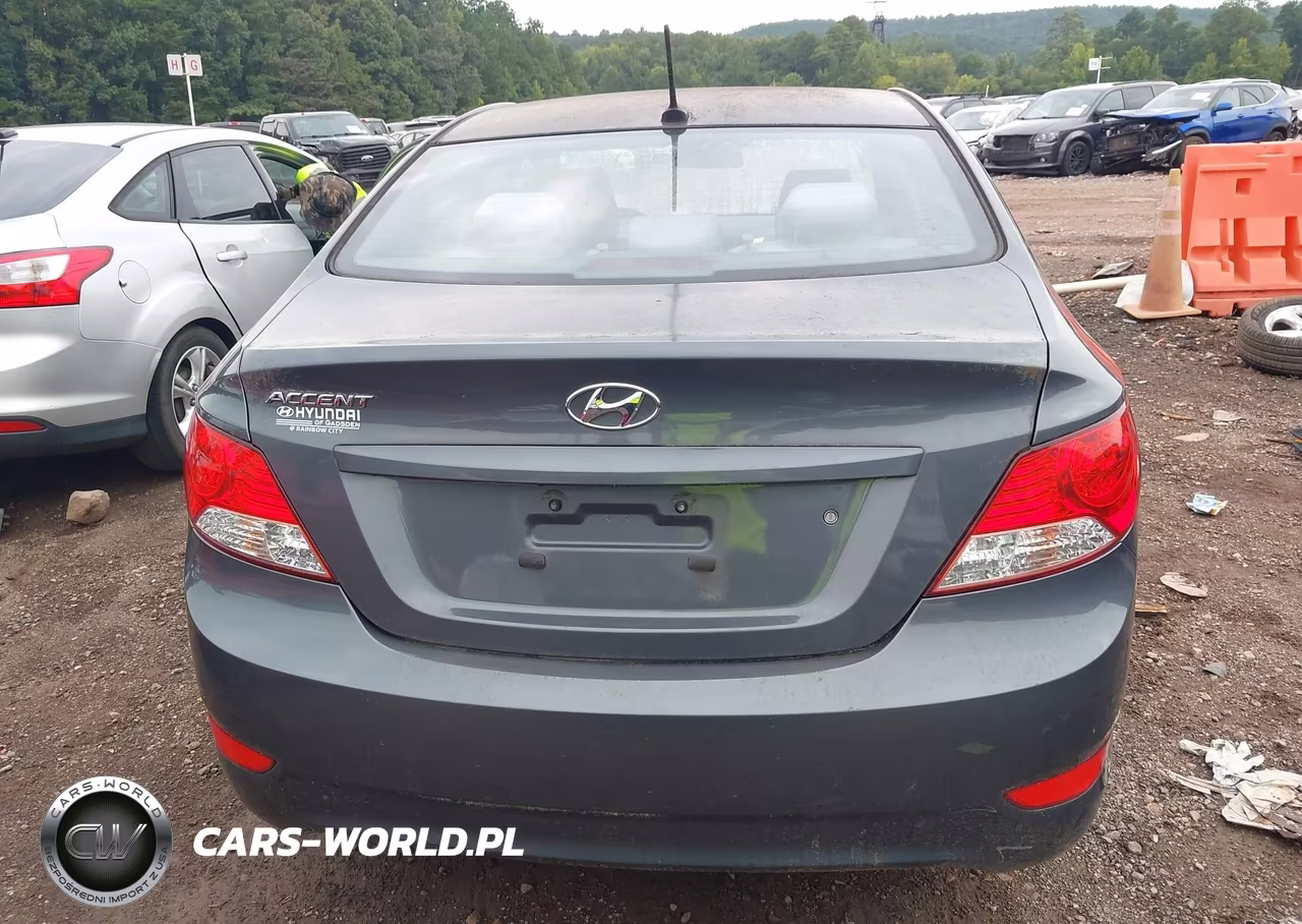 2012 Hyundai Accent Gls VIN:KMHCT4AE2CU193413 - 17