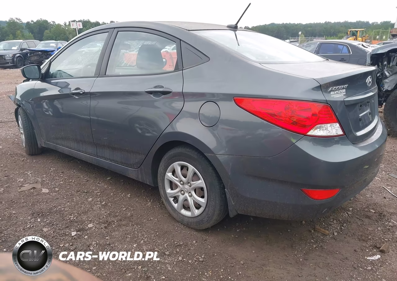 2012 Hyundai Accent Gls VIN:KMHCT4AE2CU193413 - 3