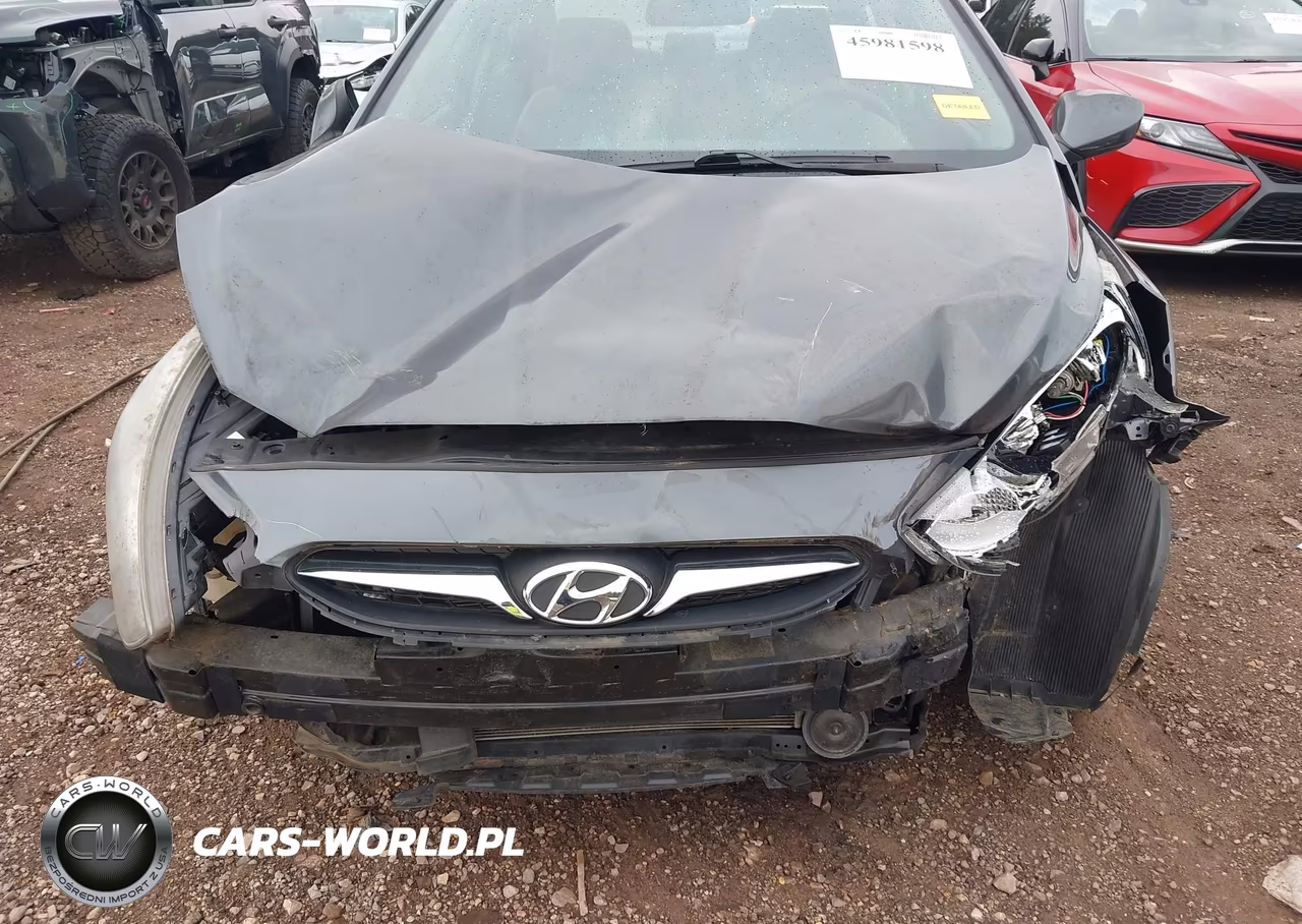 2012 Hyundai Accent Gls VIN:KMHCT4AE2CU193413 - 6