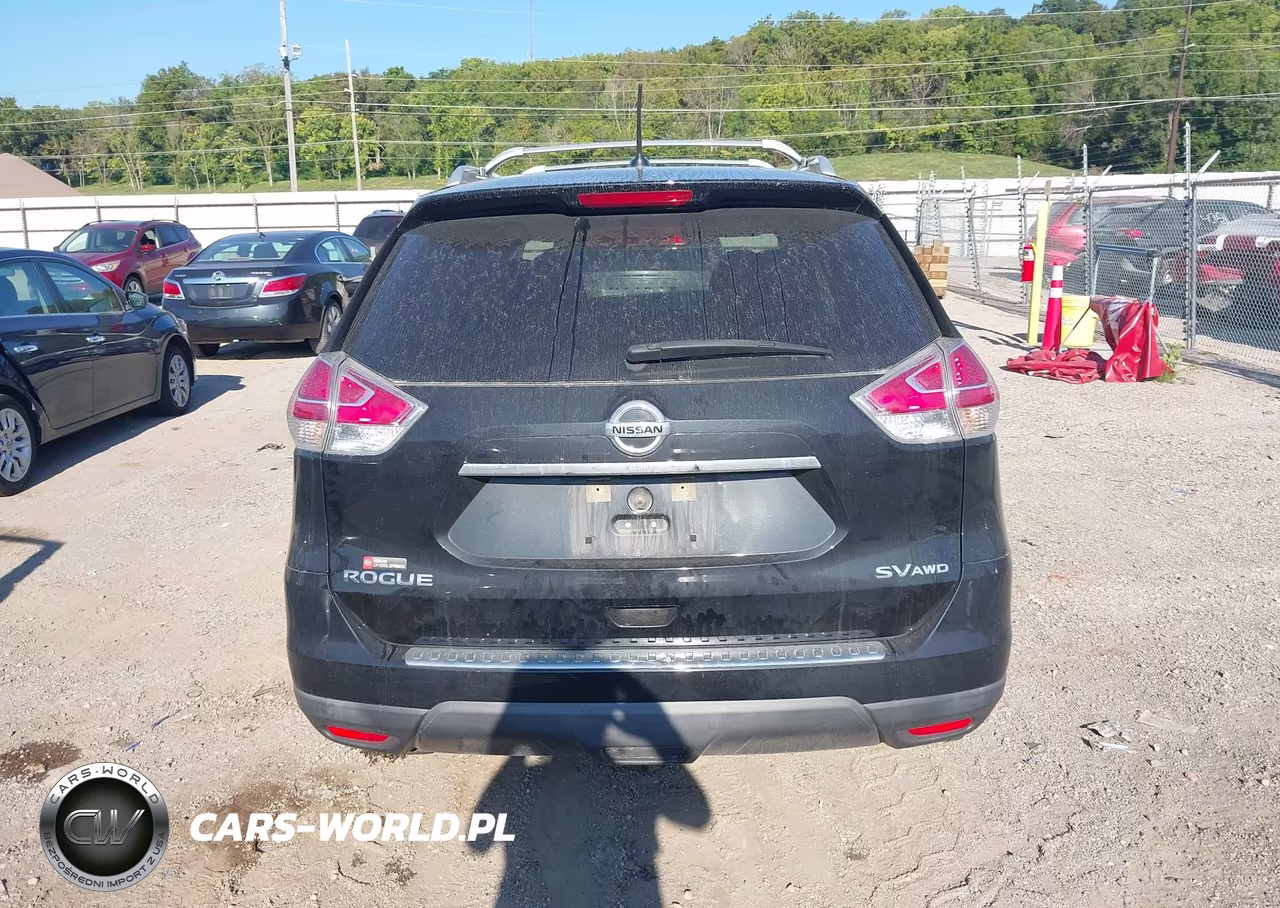 2016 Nissan Rogue Sv VIN:KNMAT2MV9GP670225 - 16