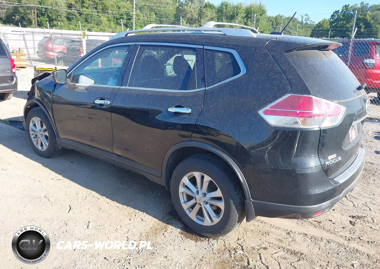 2016 Nissan Rogue Sv VIN:KNMAT2MV9GP670225 - 3