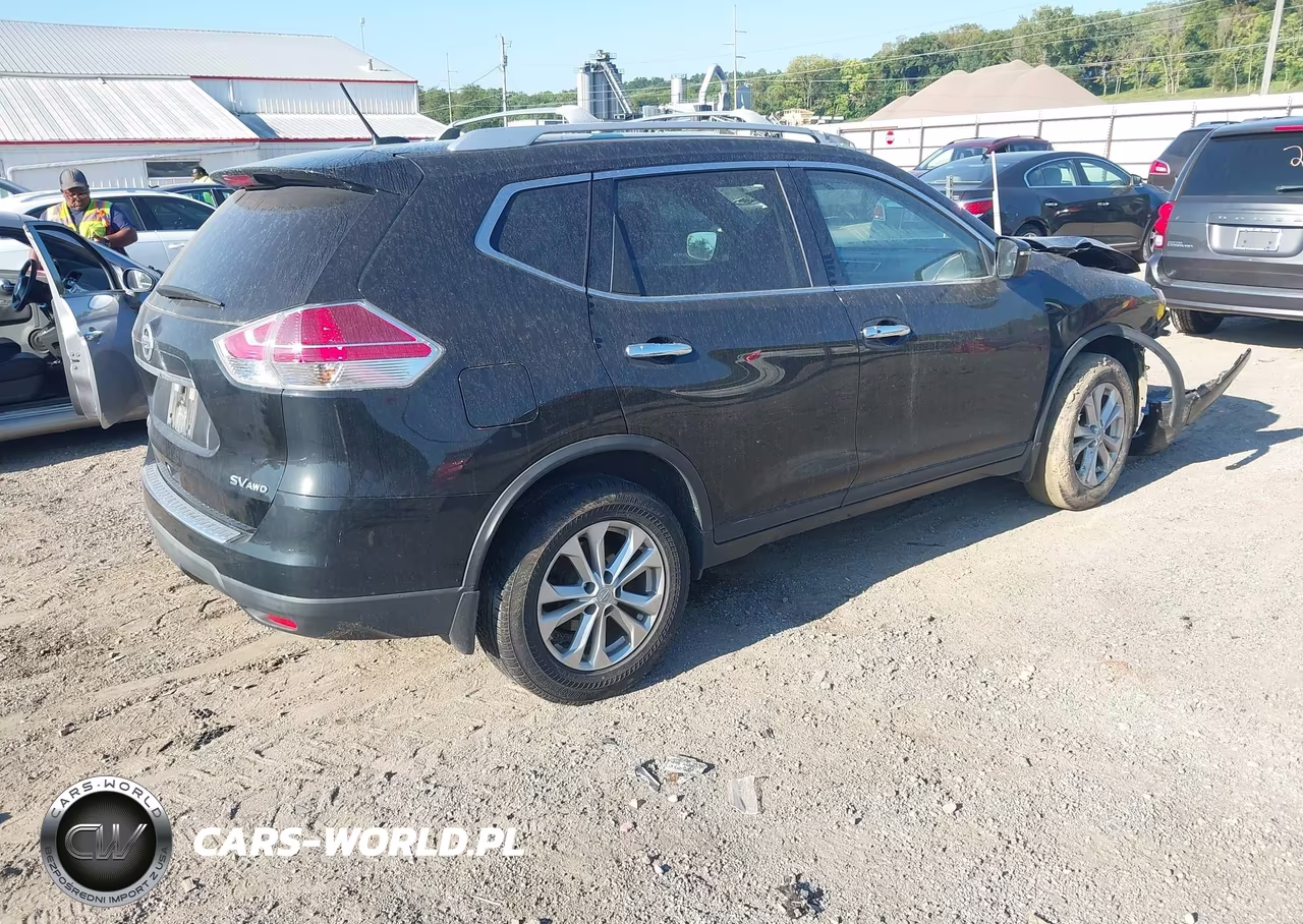 2016 Nissan Rogue Sv VIN:KNMAT2MV9GP670225 - 4