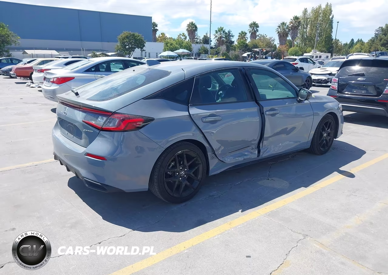 2024 Honda Civic Sport VIN:19XFL2H85RE030106 - 4