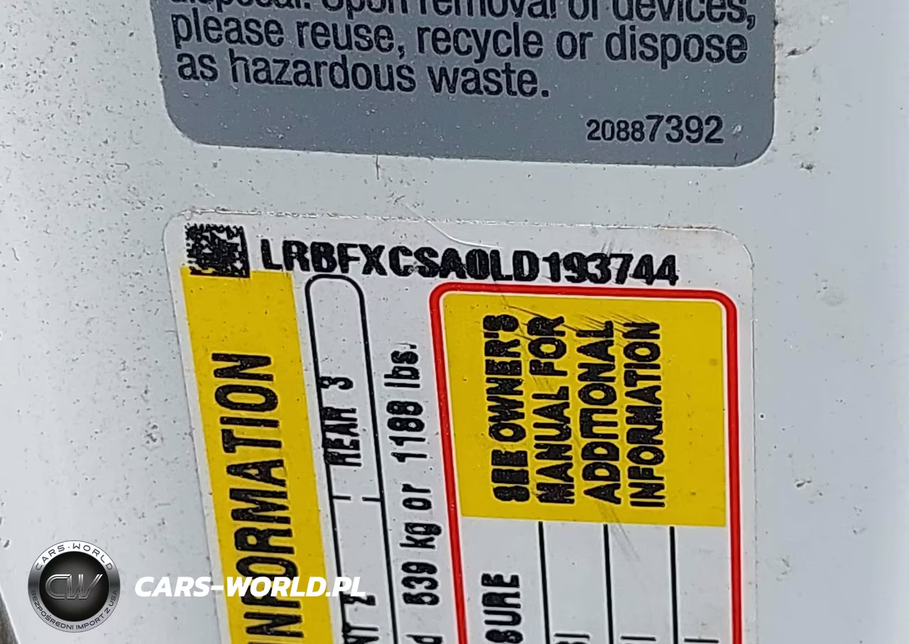 2020 Buick Envision Fwd Essence VIN:LRBFXCSA0LD193744 - 9