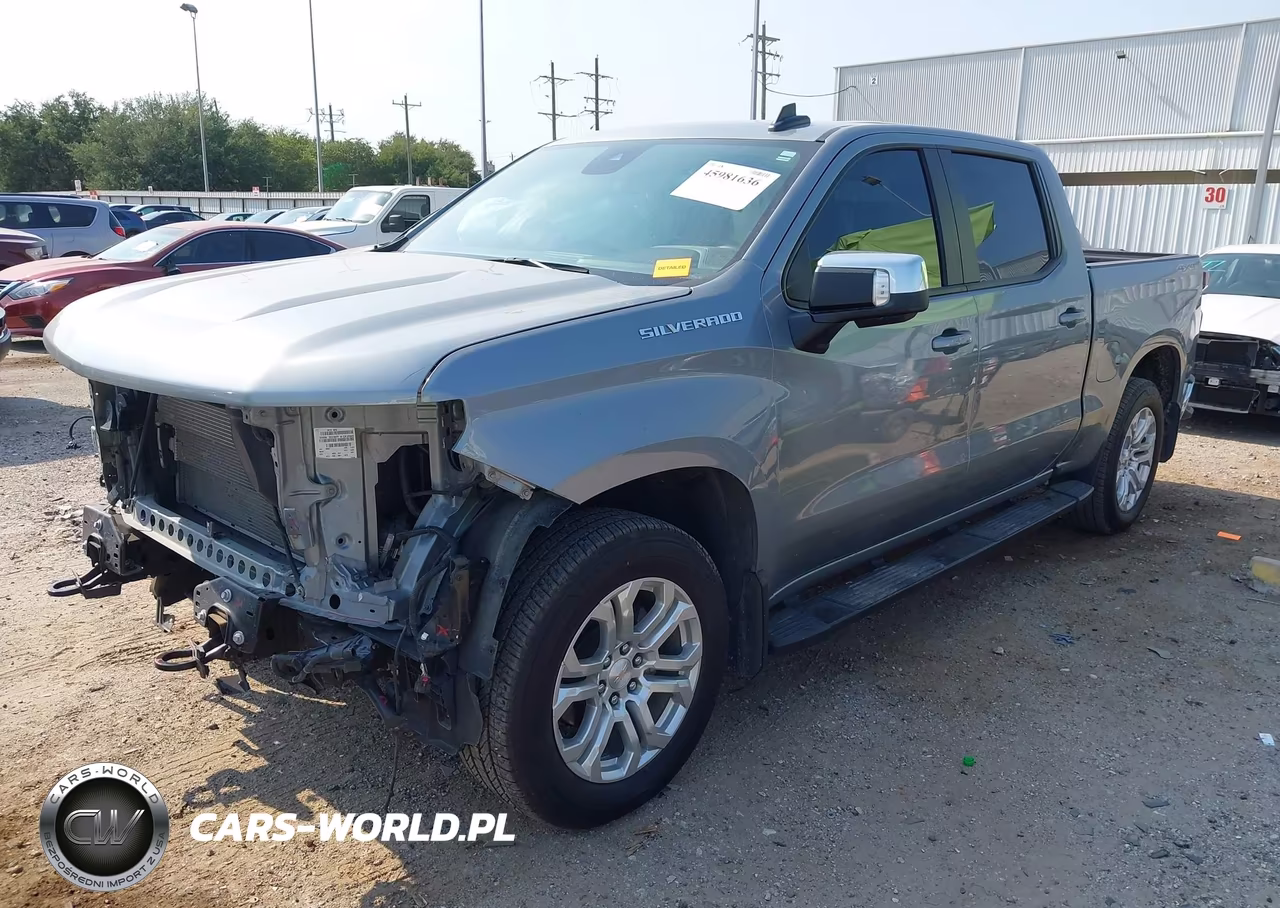 2025 CHEVROLET SILVERADO 1500 4WD STANDARD BED LT VIN:1GCUKDED0SZ216878 - 2