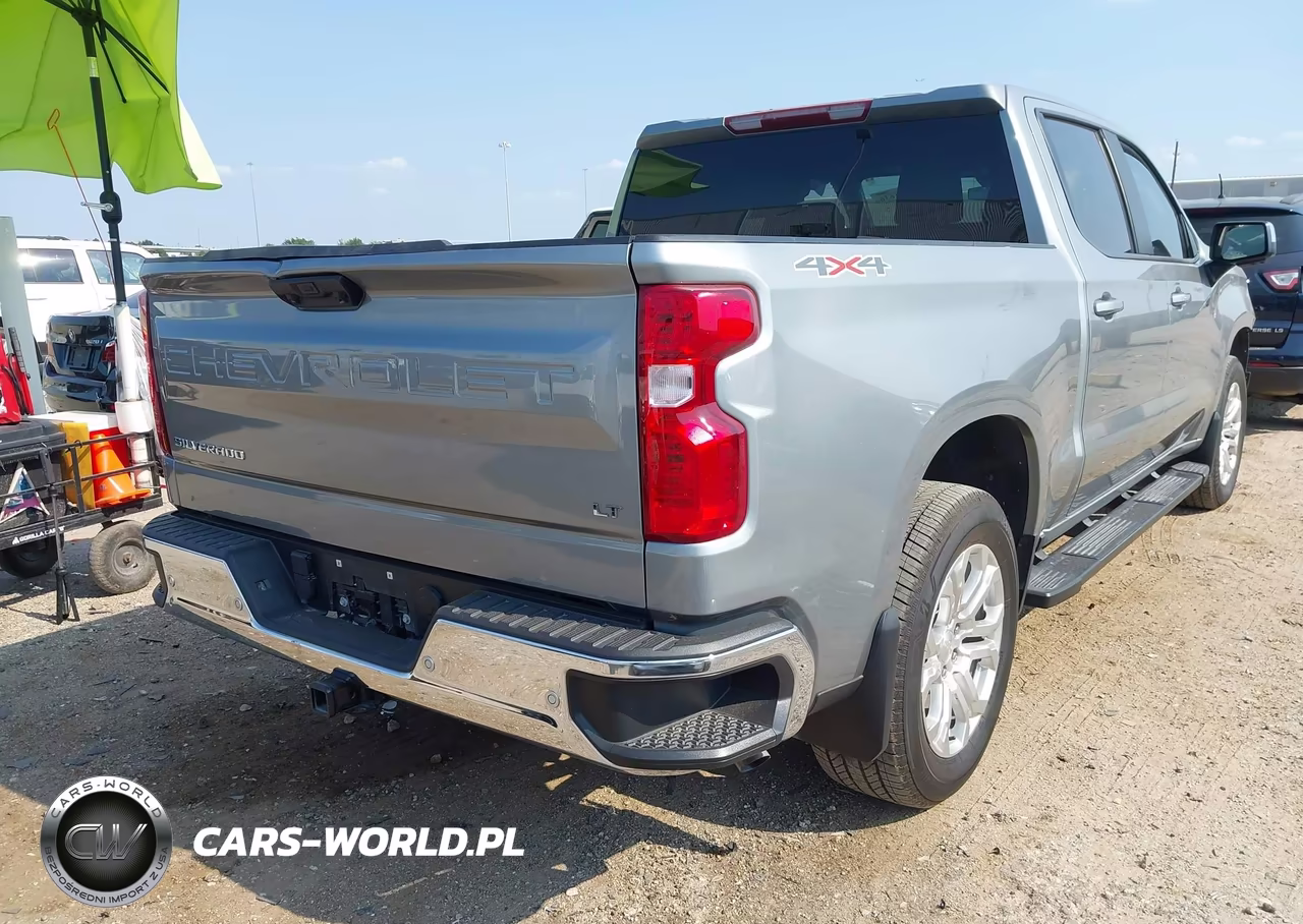 2025 CHEVROLET SILVERADO 1500 4WD STANDARD BED LT VIN:1GCUKDED0SZ216878 - 4