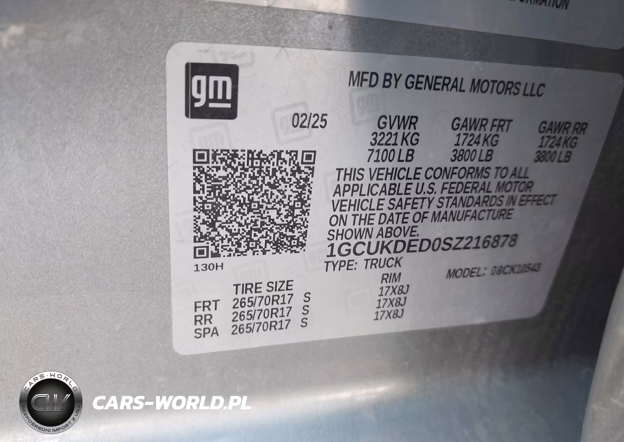 2025 CHEVROLET SILVERADO 1500 4WD STANDARD BED LT VIN:1GCUKDED0SZ216878 - 9