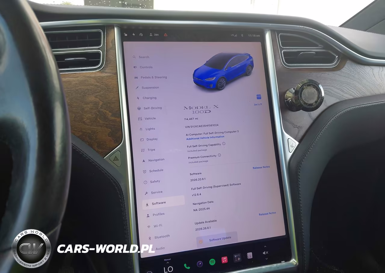 2017 Tesla Model X VIN:5YJXCAE25HF061024 - 7