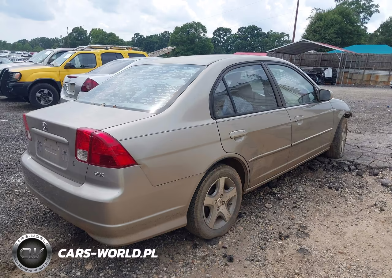 2004 Honda Civic Ex VIN:2HGES26794H589276 - 4