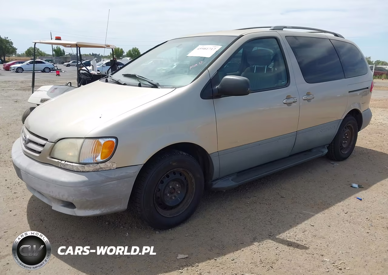 2001 Toyota Sienna Le VIN:4T3ZF13C81U365489 - 2