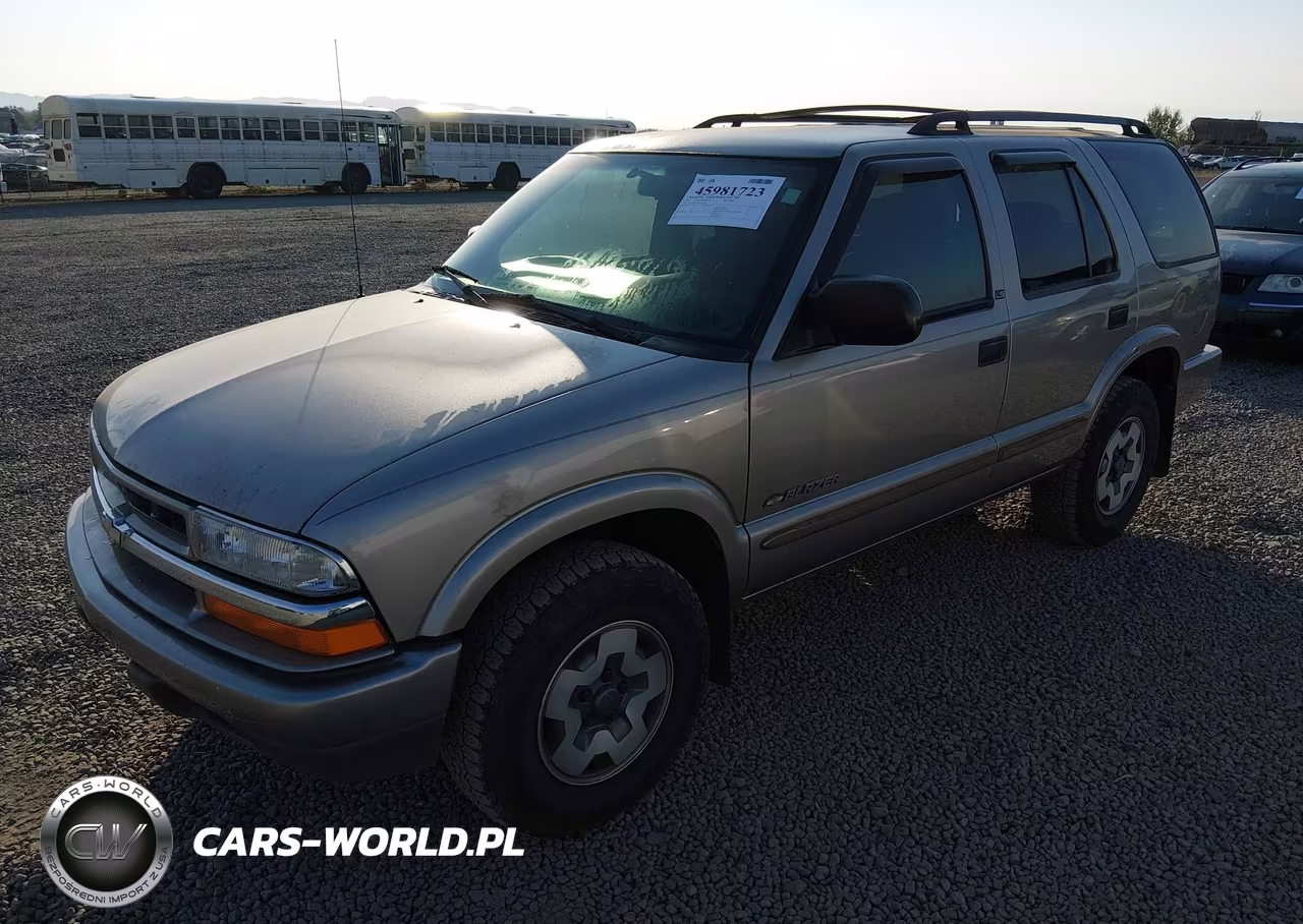 2002 Chevrolet Blazer Ls VIN:1GNDT13W02K219635 - 2
