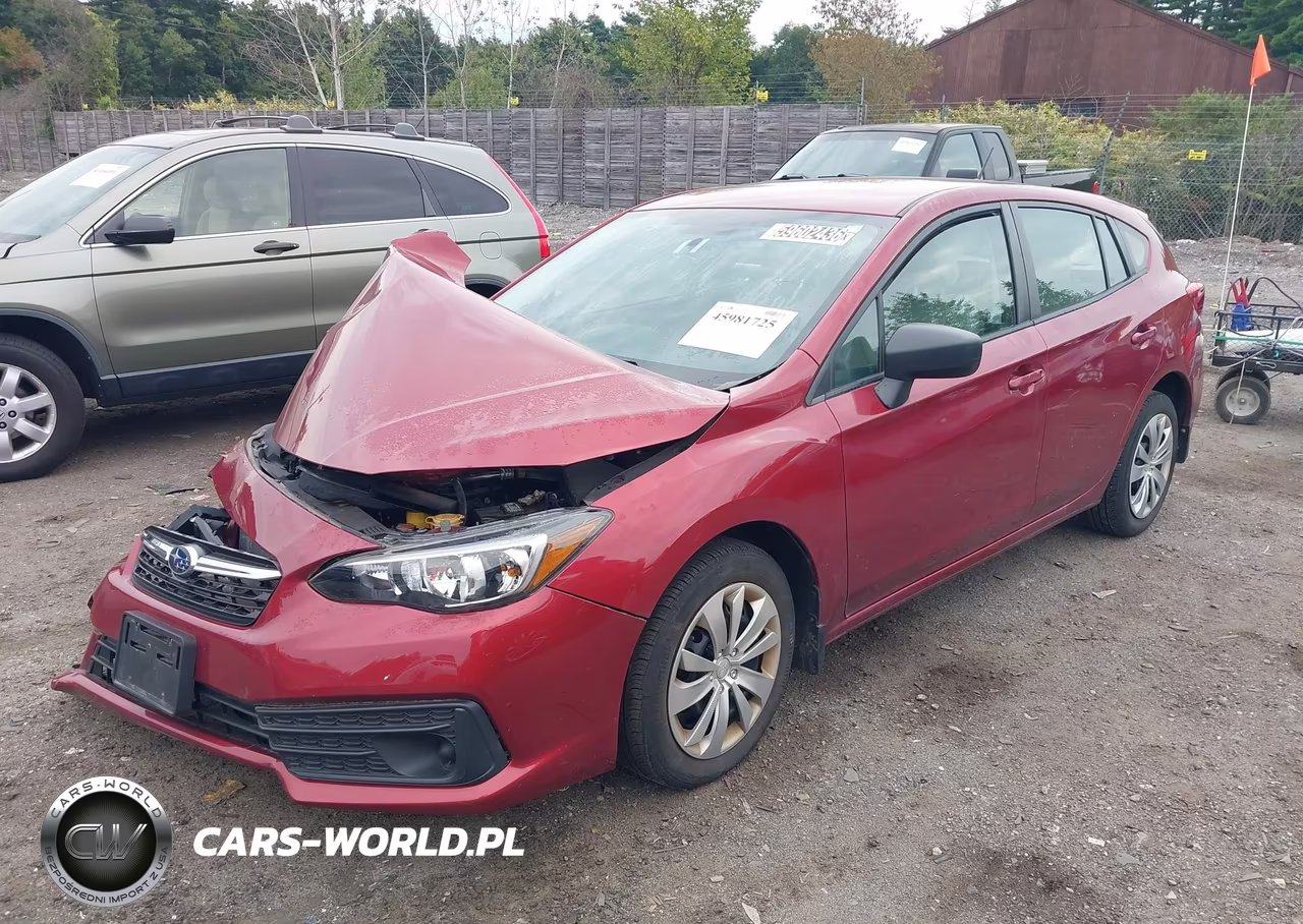 2022 Subaru Impreza Base 5-Door VIN:4S3GTAB62N3707491 - 2