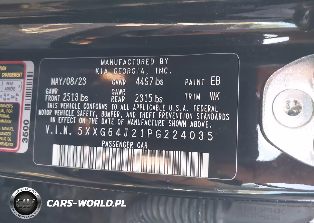 2023 Kia K5 Gt-Line VIN:5XXG64J21PG224035 - 9