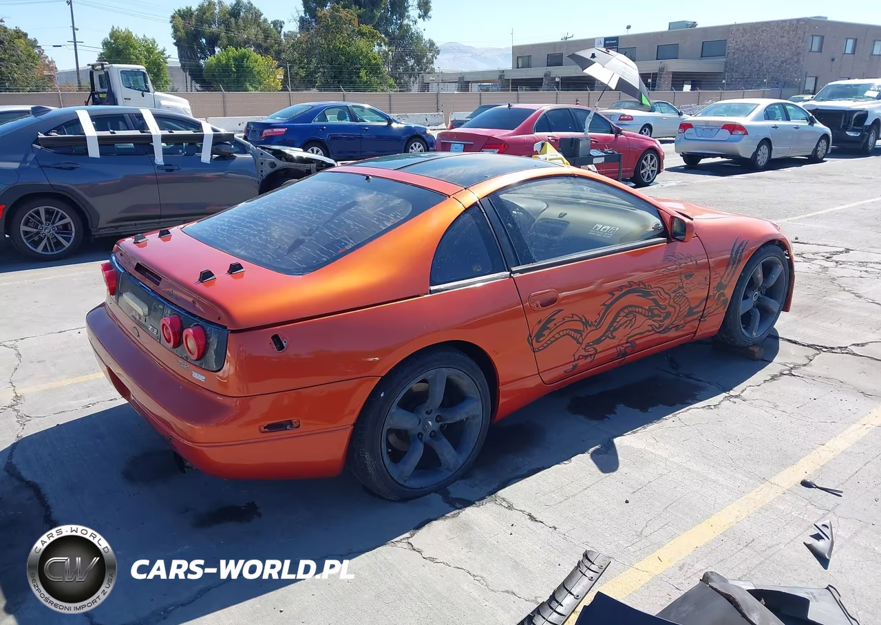 1991 Nissan 300Zx VIN:JN1RZ24AXMX050352 - 4