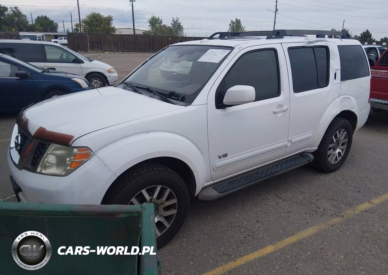 2008 Nissan Pathfinder Se V8 VIN:5N1BR18B18C610361 - 2