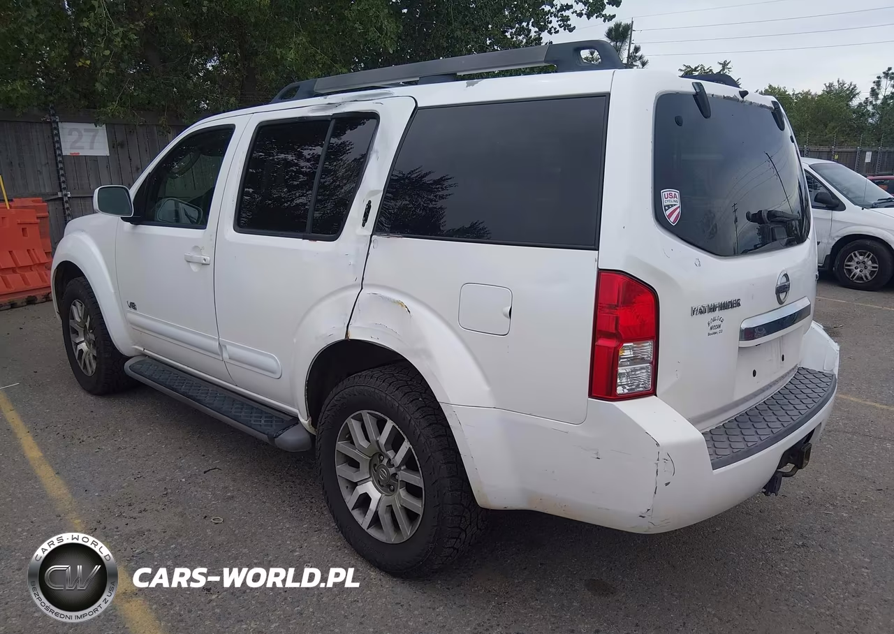 2008 Nissan Pathfinder Se V8 VIN:5N1BR18B18C610361 - 3