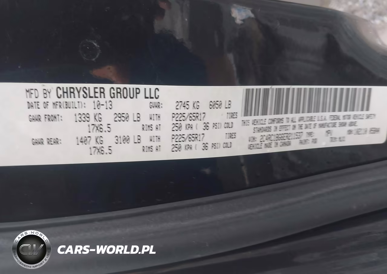 2014 Chrysler Town & Country Touring VIN:2C4RC1BG6ER211537 - 9
