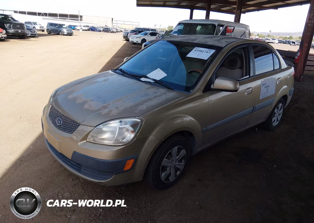 2008 Kia Rio Lx VIN:KNADE123286430537 - 2