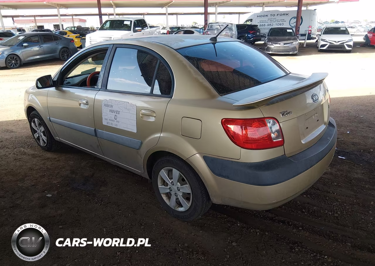 2008 Kia Rio Lx VIN:KNADE123286430537 - 3