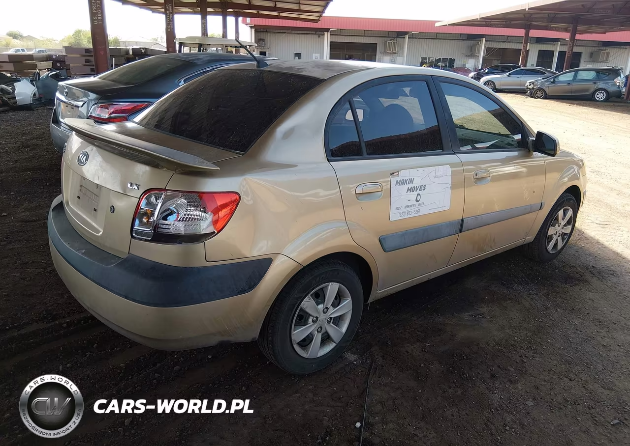 2008 Kia Rio Lx VIN:KNADE123286430537 - 4