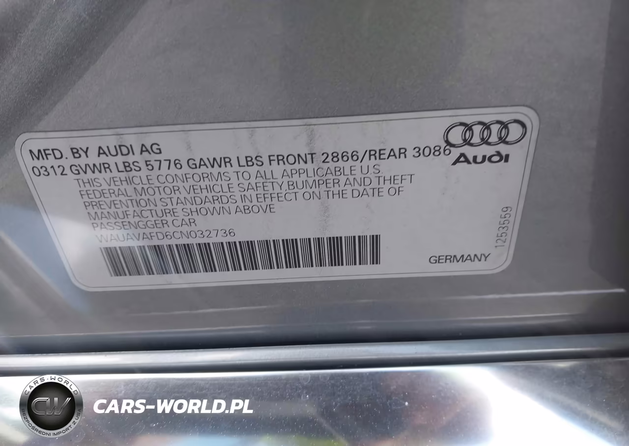 2012 Audi A8 4.2 (Tiptronic) (No Longer Orderable) VIN:WAUAVAFD6CN032736 - 9
