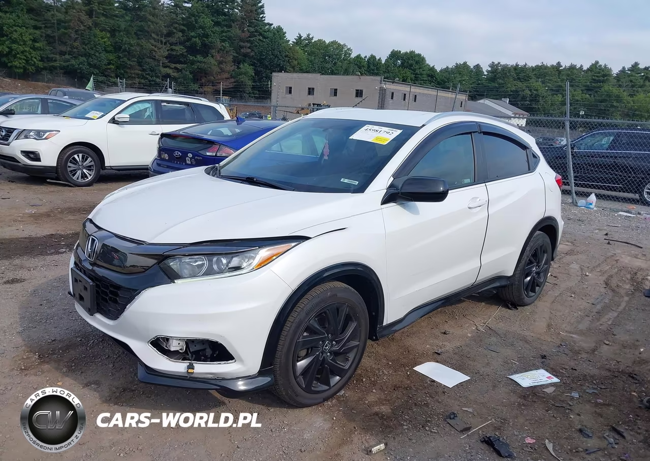 2021 Honda Hr-V Awd Sport VIN:3CZRU6H18MM718954 - 2