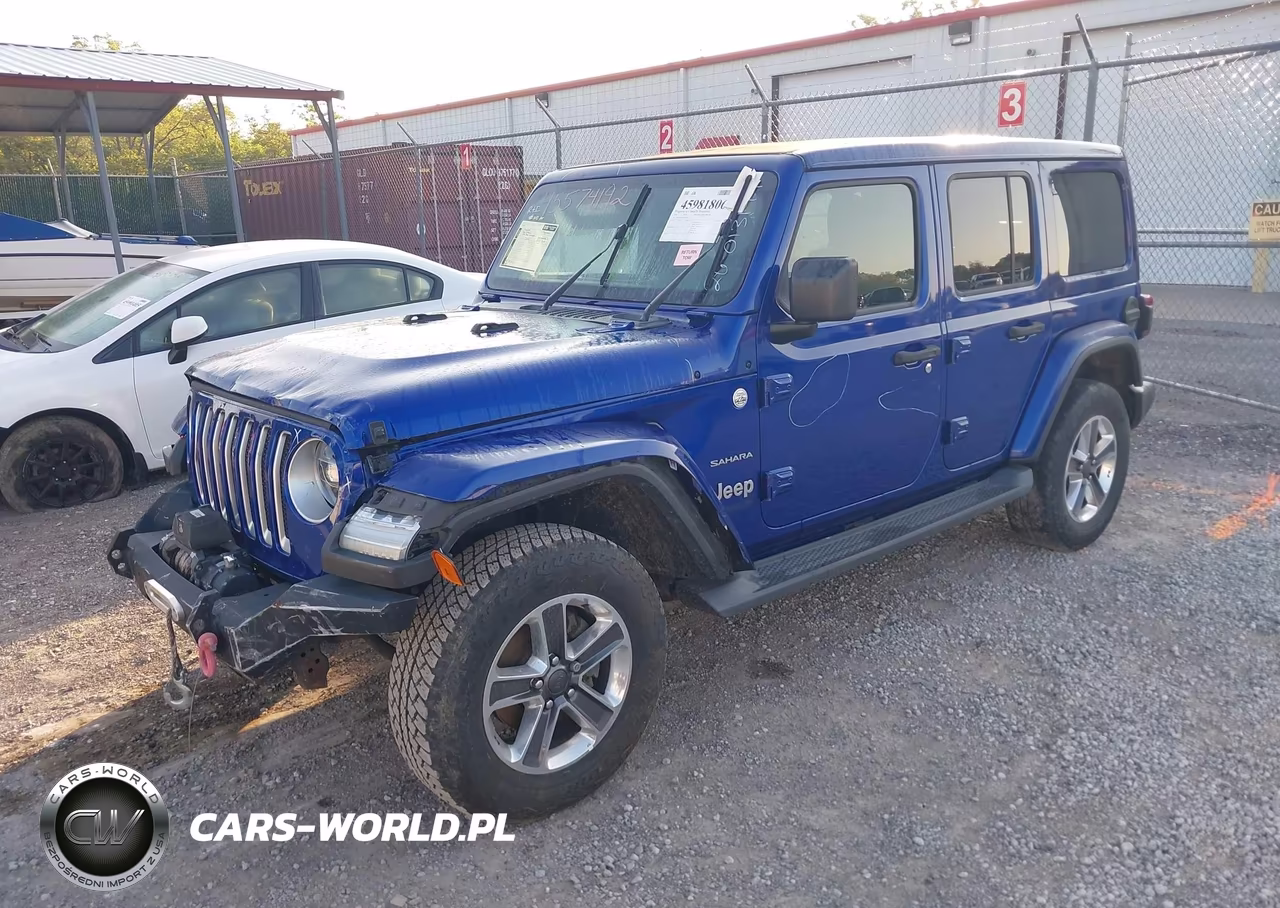 2020 Jeep Wrangler Unlimited Sahara 4X4 VIN:1C4HJXEN6LW103082 - 2