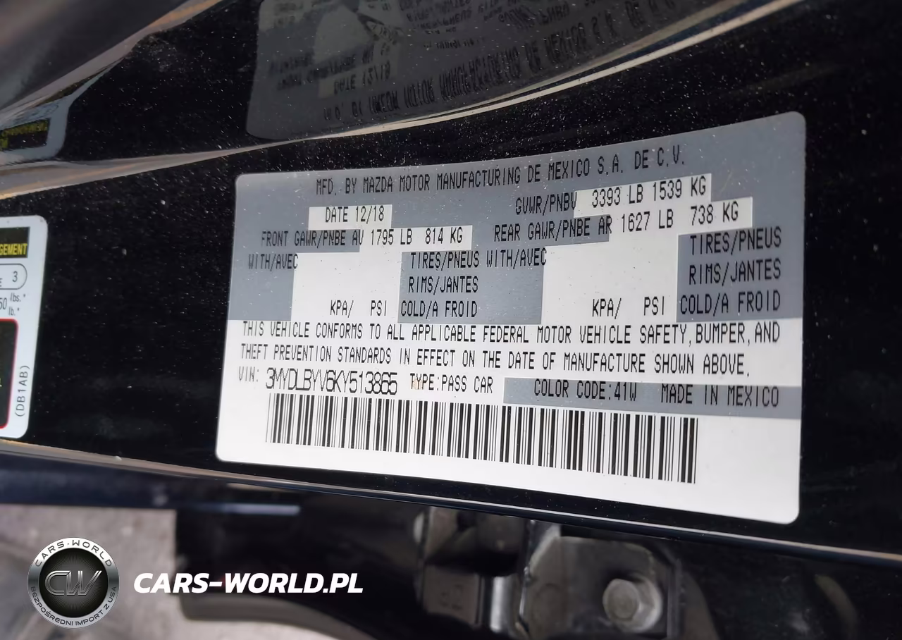 2019 Toyota Yaris Le VIN:3MYDLBYV6KY513865 - 9