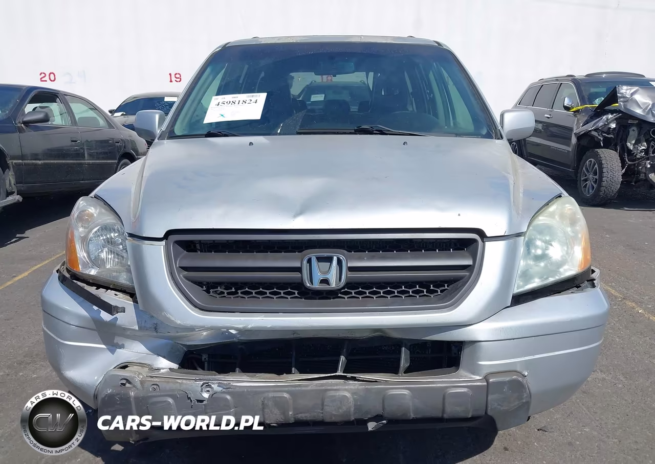2004 Honda Pilot Ex-L VIN:2HKYF18774H603190 - 12