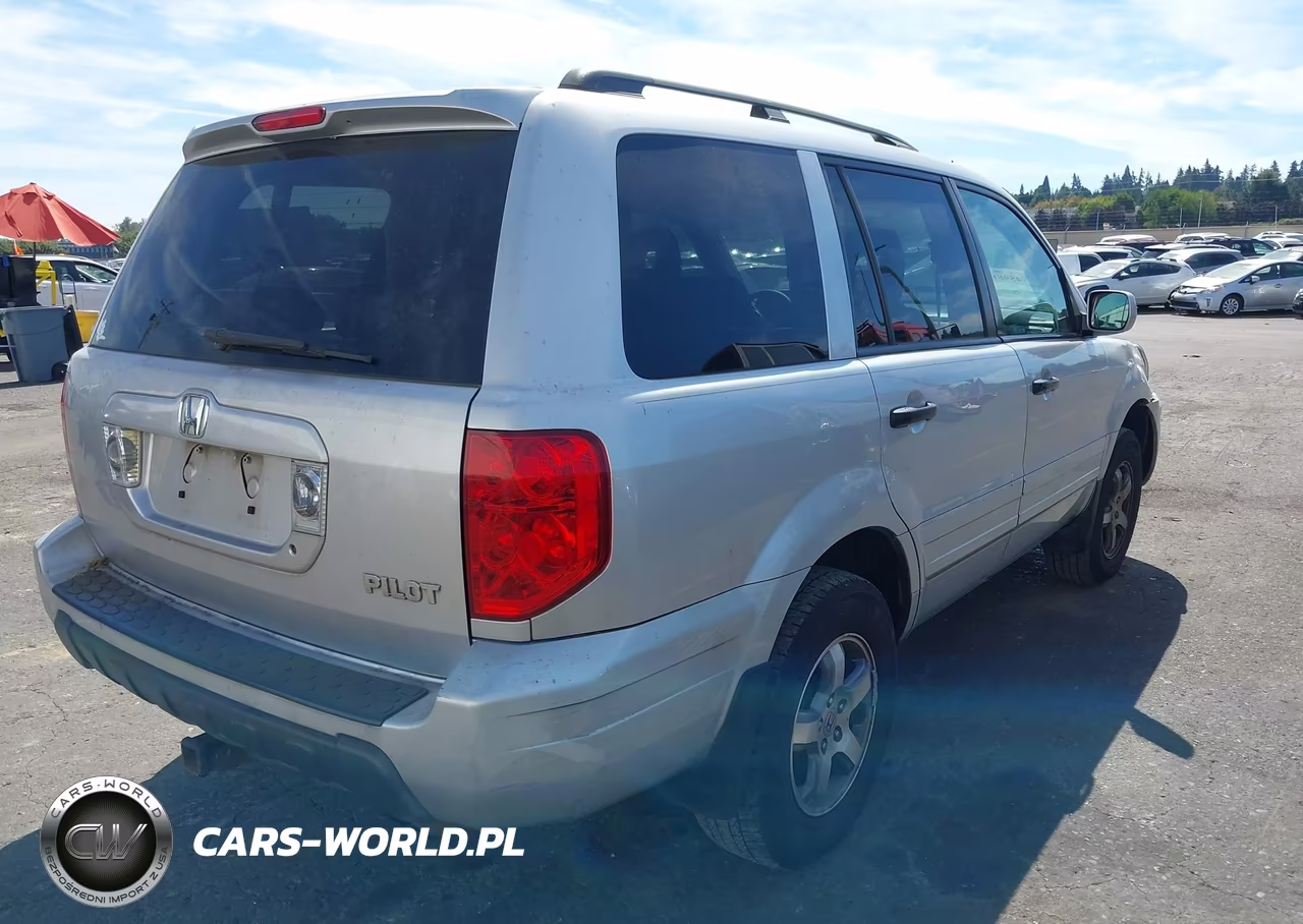 2004 Honda Pilot Ex-L VIN:2HKYF18774H603190 - 4