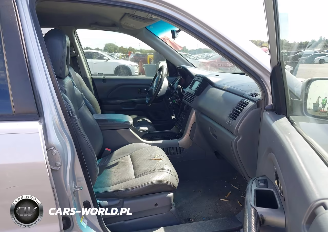 2004 Honda Pilot Ex-L VIN:2HKYF18774H603190 - 5